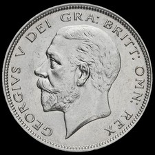 1928 George V Silver Half Crown, A/EF