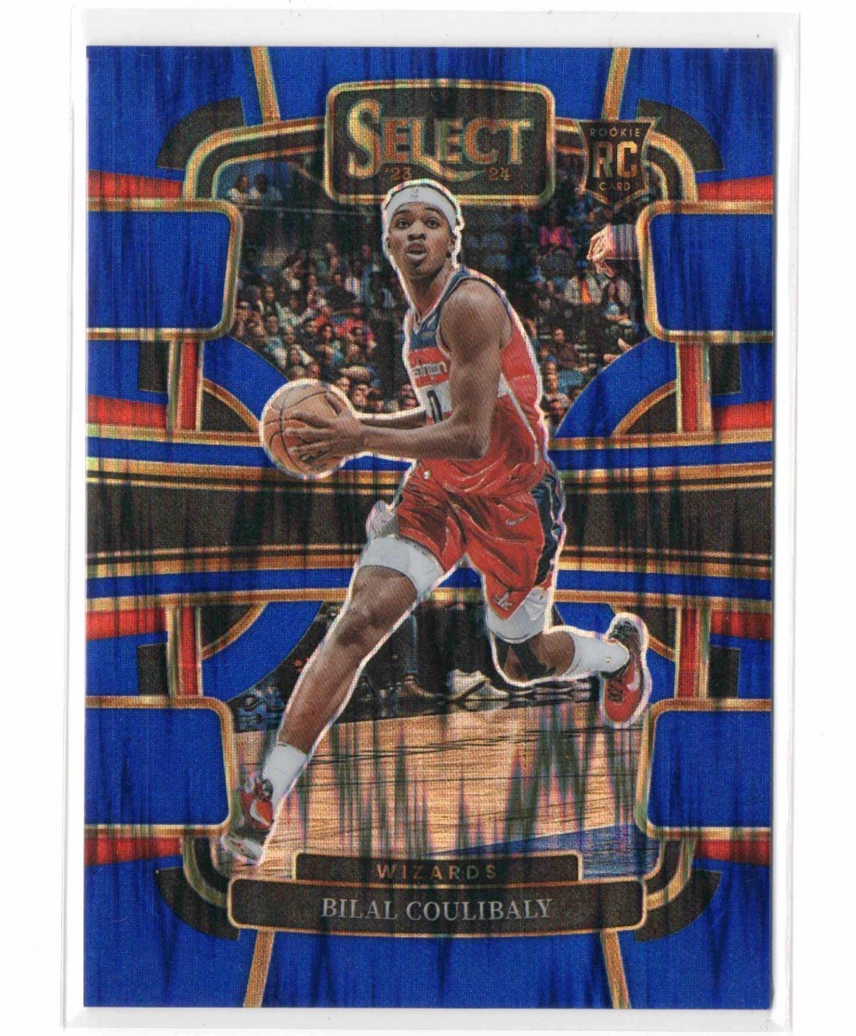 Bilal Coulibaly 2023-24 Panini Select SP /99 Blue Flash Concourse RC #97
