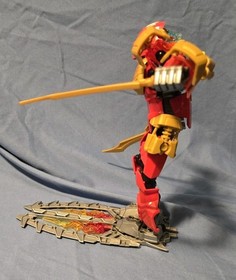 Very Rare Lego Bionicle 70787 Tahu Master of Fire Missing Some Pcs HTF OOP