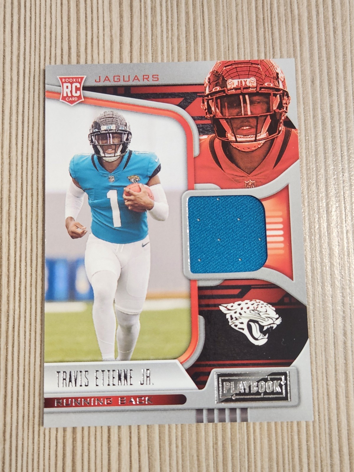 Travis Etienne Panini Phoenix Rising Rookie Material Signatures #TET Base