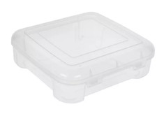 Everything Mary Clear Storage Case - 8" x 7.5" Plastic Craft Notion Organizer