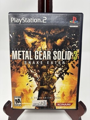 Metal Gear Solid 3: Snake Eater Sony PlayStation 2 PS2 Game Complete with Manual
