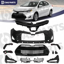 Front Bumper Cover Grille Fog Light Bracket For 2017-2019 Toyota Corolla Le Xle