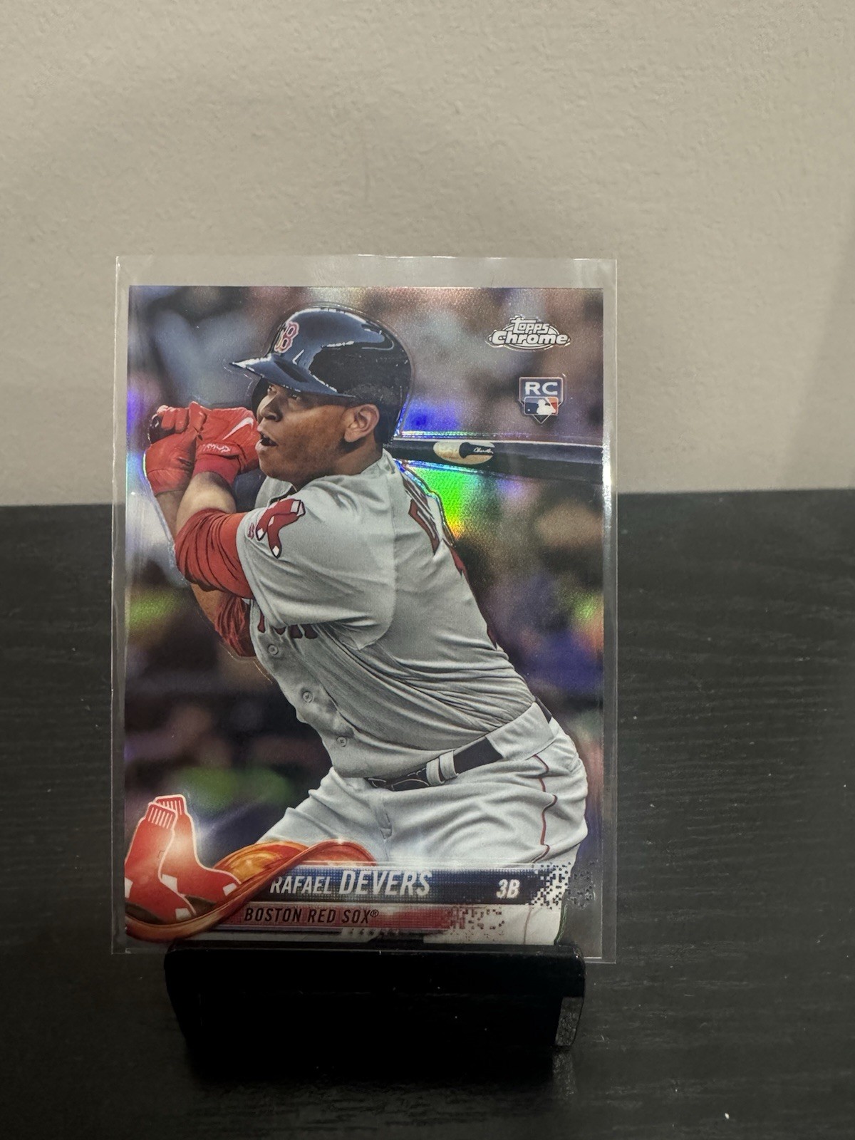 2018 Topps Chrome - Rafael Devers #25 Refractor (RC)