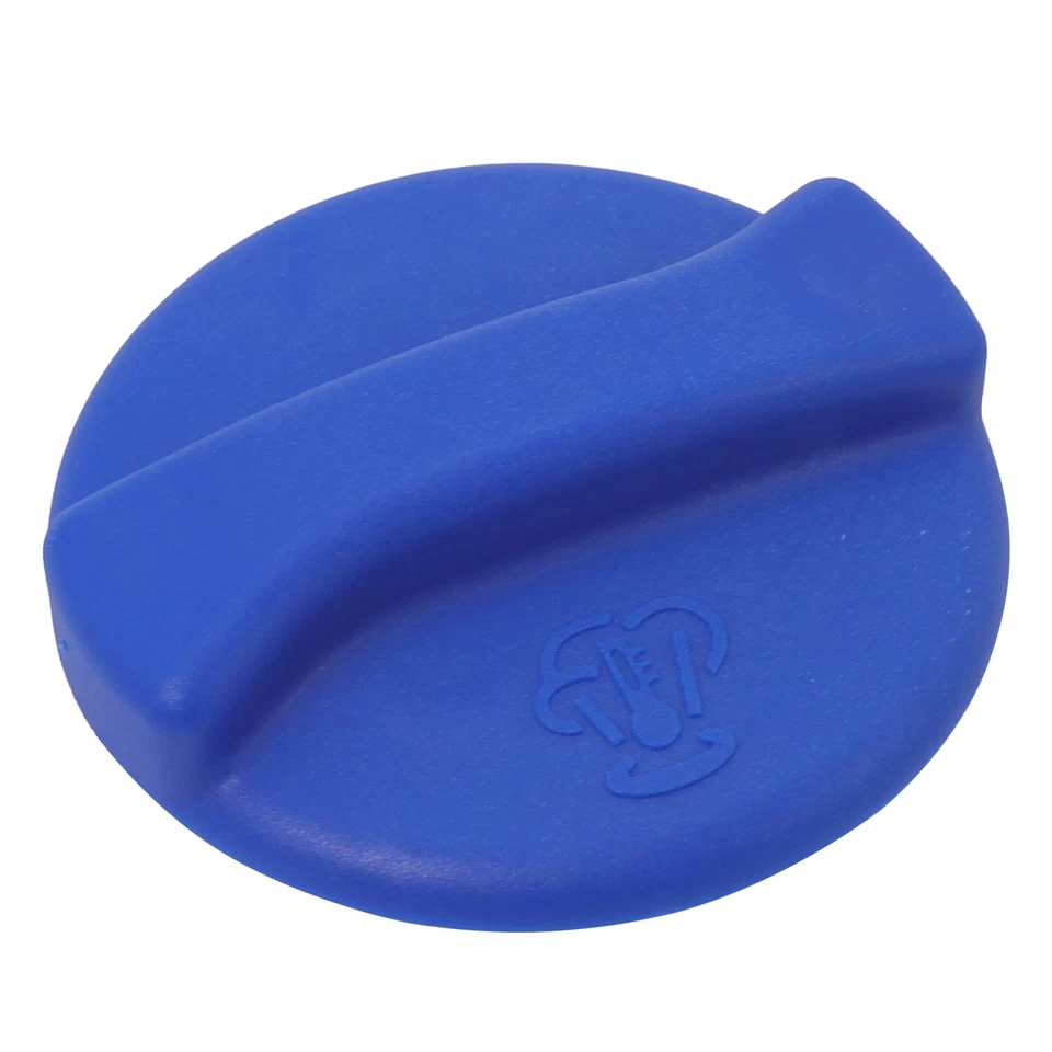 Blue Coolant Tank Reservoir Cap 1H0121321A 357121321C For VW Golf Jetta Passat - Image 4 of 4