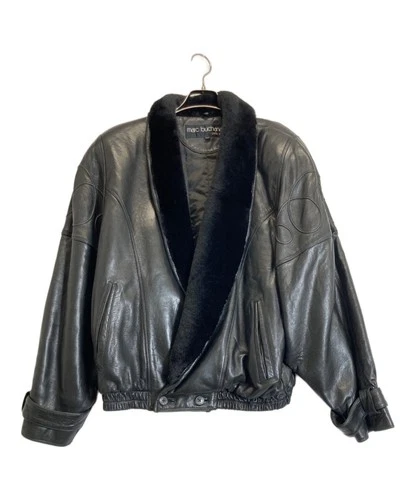 Pelle Pelle Marc Buchanan Leather Jacket Men's Size 38 Black - product listing photo