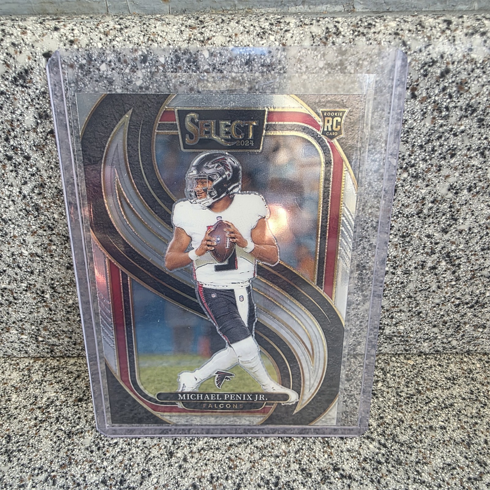 2024 Select Premier Level Michael Penix Jr Rookie Card # 110 ATL QB RC