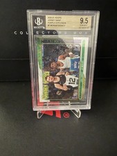 Panini 2020-21 NBA Hoops Morant Dončić Jersey Swap Purple Explosion #7 BGS 9.5