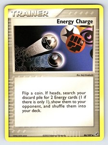 Energy Charge 86/107 2005 EX Deoxys Pokemon Card TCG Uncommon Trainer - Nm