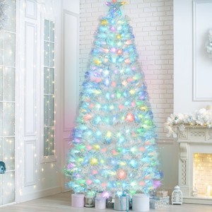 knstlicher tannenkranz 60 cm Tannenkranz Weihnachtskranz Knstlicher Trkranz mit LED und Schleife,   Premium Box GmbH