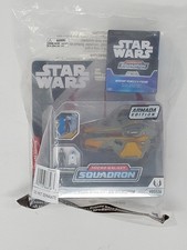 Star Wars Micro Galaxy Squadron Anakin Skywalkers Jedi Interceptor w Mystery Box