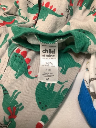Baby Boy Clothes Mixed Lot 0-3 Months 20 Pieces Carters Cloud Island Disney BoxT - Picture 21 of 21