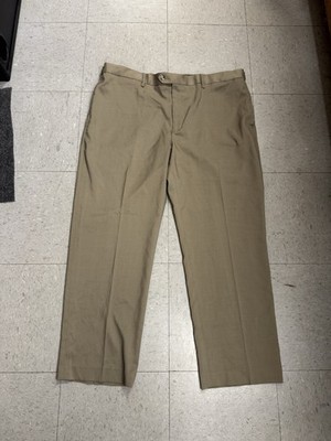 Savane Tech Works Performance Chino Khaki Pants Wrinkle Free 40x29