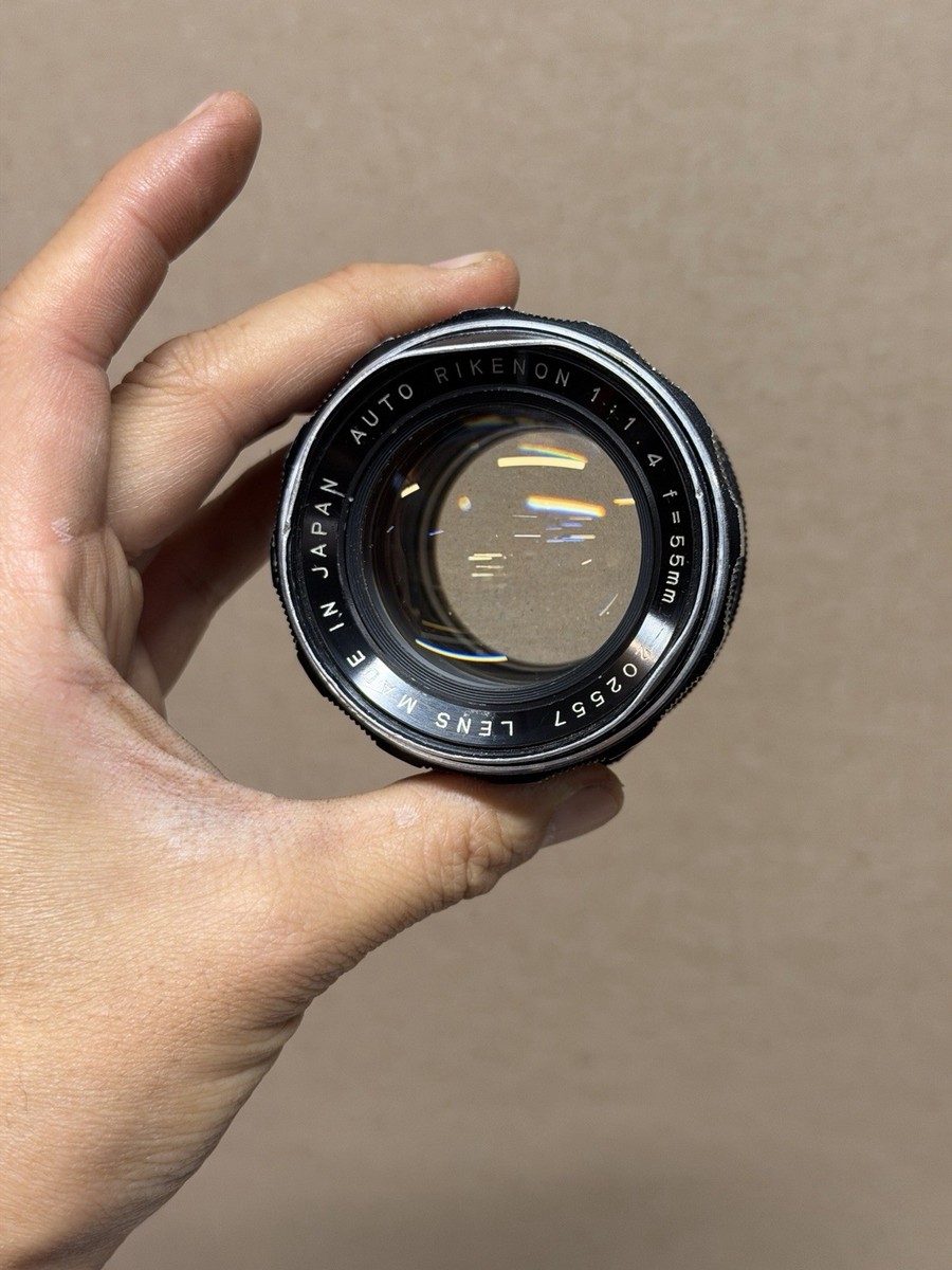 Ricoh リコー Auto RIKENON 55mm F1.8 M42マウント 単焦点 レンズ 中古