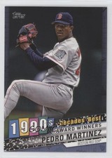 2020 Topps Decades Best Award Winners Blue Pedro Martinez #DB-62 HOF 1u6
