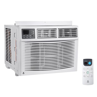 10000 BTU Smart Window AC for Rooms up to 450 Sq Ft Quiet WiFi