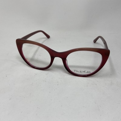 FRIDA KAHLO  CASA AZUL FK 107 C19 51-22-145 RED GLITTER PINK BURGUNDY AU47
