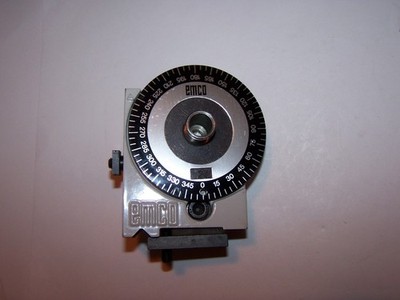 Unimat 3, Emco, Lathe Indexing Head #150-320 & Plate #24, OEM, Austria, #157
