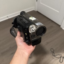 Sony Handycam CCD-TRV43 Hi8 330x Digital Zoom Video Camera Camcorder works