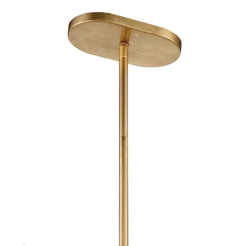 Antique Gold Eight Light Chandelier from the Bleecker Collection - Picture 2 of 9