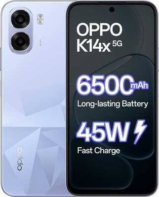 OPPO K14X Factory Unlocked Dual SIM 6GB 128GB Storage Dimensity 6300 Processor