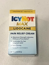 Icy Hot Max Strength Pain Relief Cream 2.7 oz EXP. 1/2026
