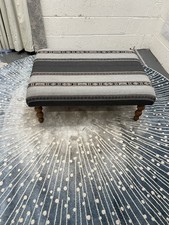 sofas and stuff handwoven Peruvian textile pattern Footstool NEW
