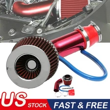 Cold Air Intake Filter Pipe Induction Kit Power Flow Hose System Car Accessories
