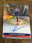 KHAMAN MALUACH 2025 Topps Chrome #TAUR2-KM Auto Issue Rookies True Gold /50
