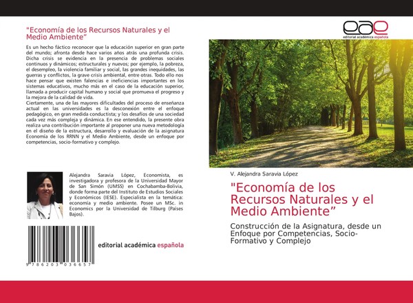 V. Alejandra Saravia LóPez | EconomíA De Los Recursos Naturales Y El Medio...-image