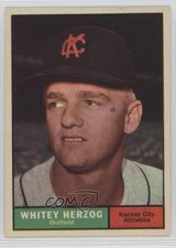 1961 Topps Whitey Herzog #106 HOF 1t8f