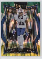 2024 Panini Select Concourse Green & Yellow Shock Prizm Rasul Douglas #89 1p5d