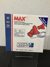 100- MAXIMUM Disposable CORDED Sleep Shooting Ear Plugs Noise Reduction NRR 33