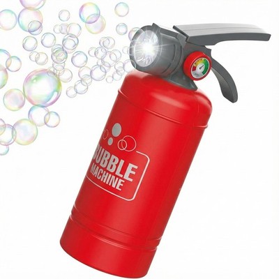 Fire Extinguisher Bubble Machine for Kids Toy Automatic Bubble Blower Party Gift