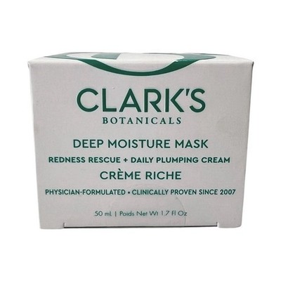 Clark's Botanicals Deep Moisture Mask 1.7 fl oz Hydrating Redness Rescue