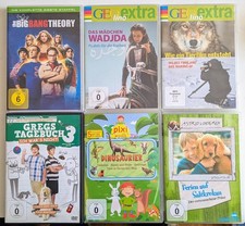 2 GEOlino extra DVD's , GREG'S TAGEBUCH, PIXI DINOSAURIER, SALTKROKAN, BIG BANG