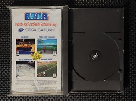 Daytona USA (Sega Saturn, 1995) -BOX & MANUAL ONLY!! 