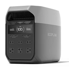 DELTA 3 Portable Power Station, 1024Wh LiFePO4 Battery, Full Charge in 56 Min...
