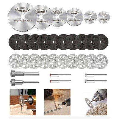 Cutting Wheel Set for Dremel Rotary Tool, HSS Circular Saw Blades, Resin Cutt...