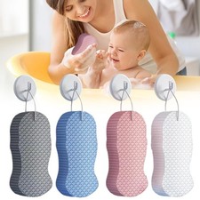 4PCS Magic Exfoliating Bath Sponge for Body, 3D Super Soft Exfoliate Body Scrubb
