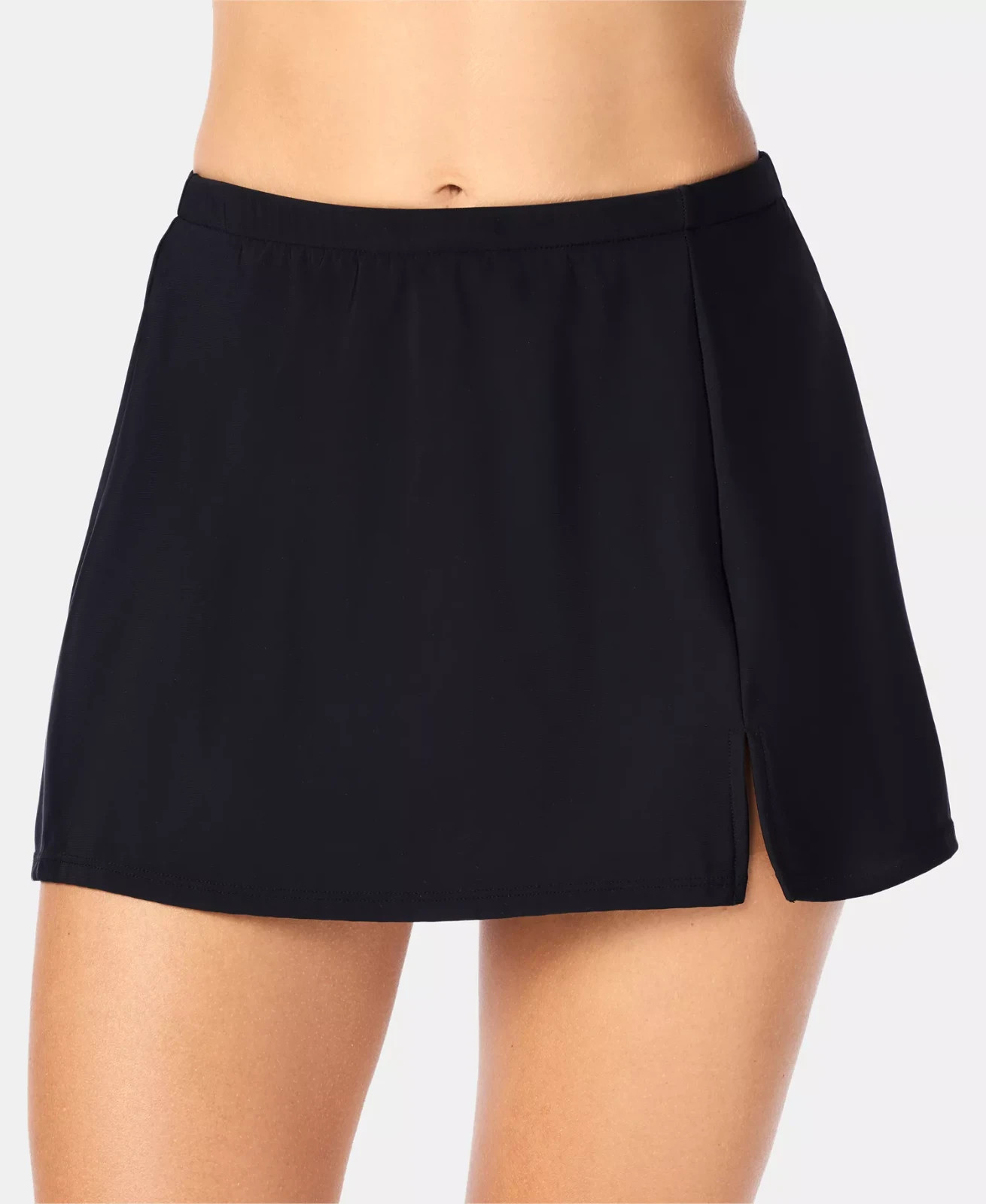 Swim Solutions Women's Swim Skirt Black Size 10 0401