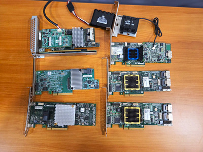 Konvolut RAID-Controller / SAS-Controller   Adaptec, Microsemi, Dell u.a. | Bast