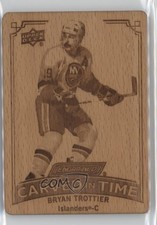 2023-24 Upper Deck Engrained Carved in Time Bryan Trottier #CT-22 HOF 2tb