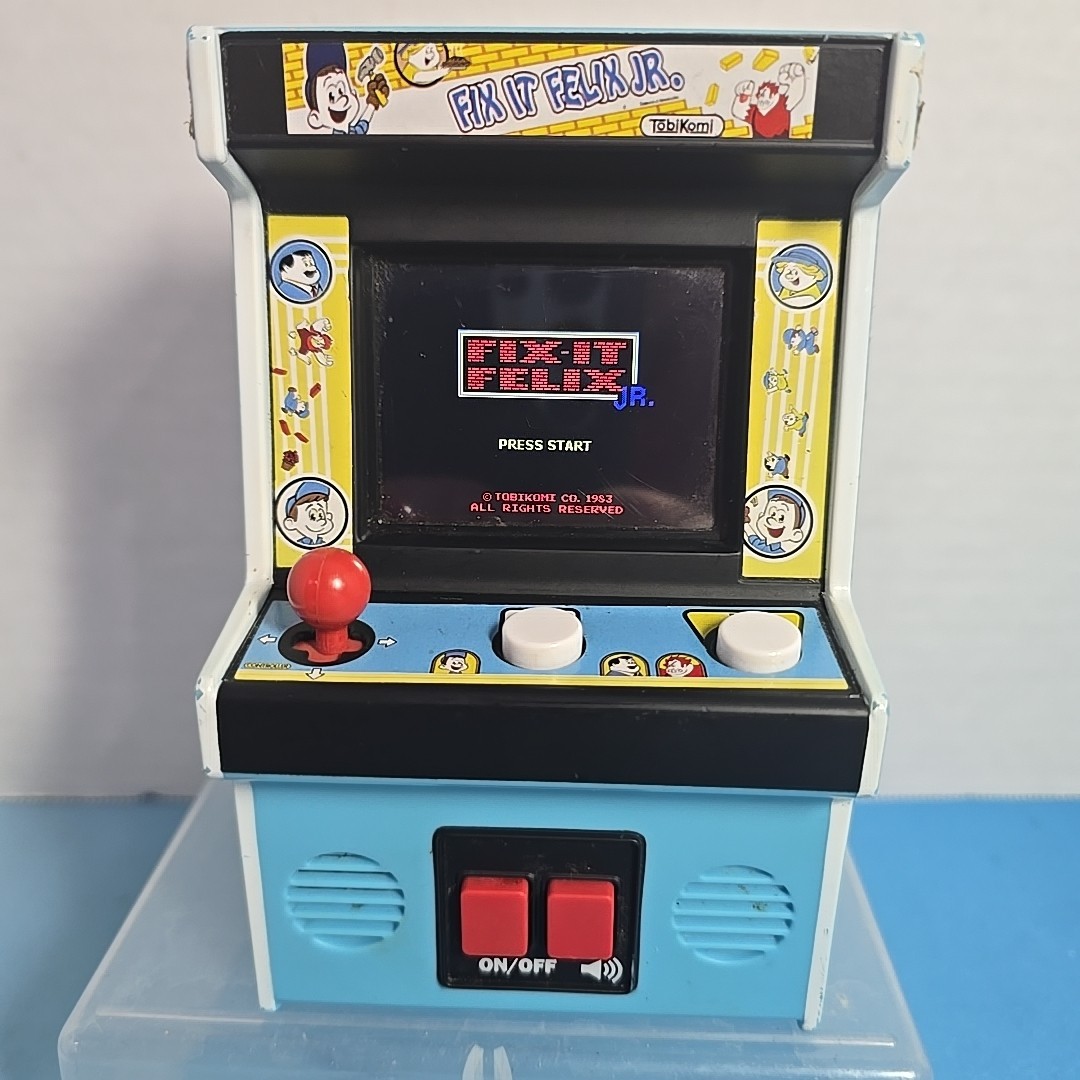 Disney Fix It Felix Jr. Mini Arcade Game Tested Works Some Wear | eBay