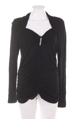 blue seven Longsleeve-Shirt M schwarz