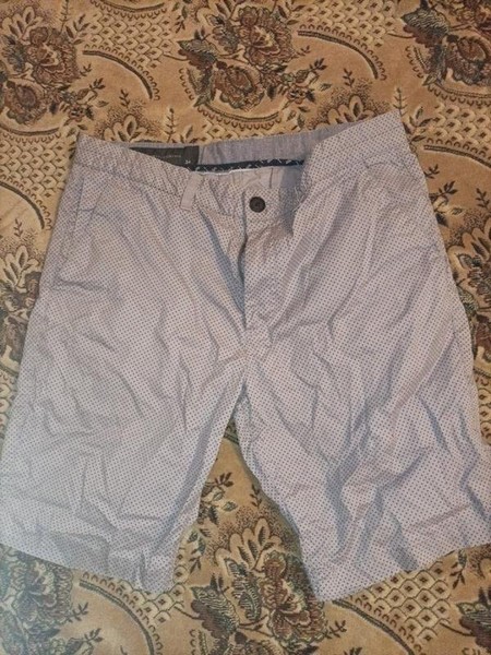 Men Armani Exchange Shorts Grey Knit 34