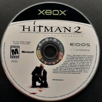 Hitman 2: Silent Assassin - Xbox   Disc Only   Resurfaced/Tested