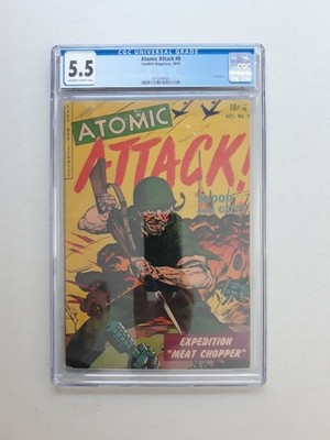 Atomic Attack 8 Youthful Enterprises 1953 CGC Graded 5.5