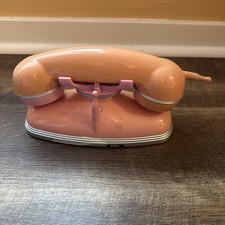 Pottery Barn Teen Grand Cordless Phone Landline Pink Untested Needs Cords