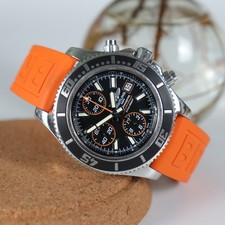 Breitling SuperOcean Chronograph | Orange | Box & Papers | 2018 | Ref. A13341A8